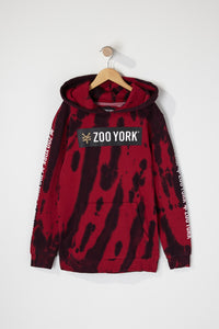 Zoo York Boys Classic Box Logo Tie-Dye Hoodie