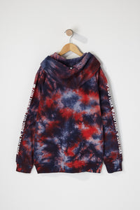 Zoo York Boys Classic Box Logo Tie-Dye Hoodie