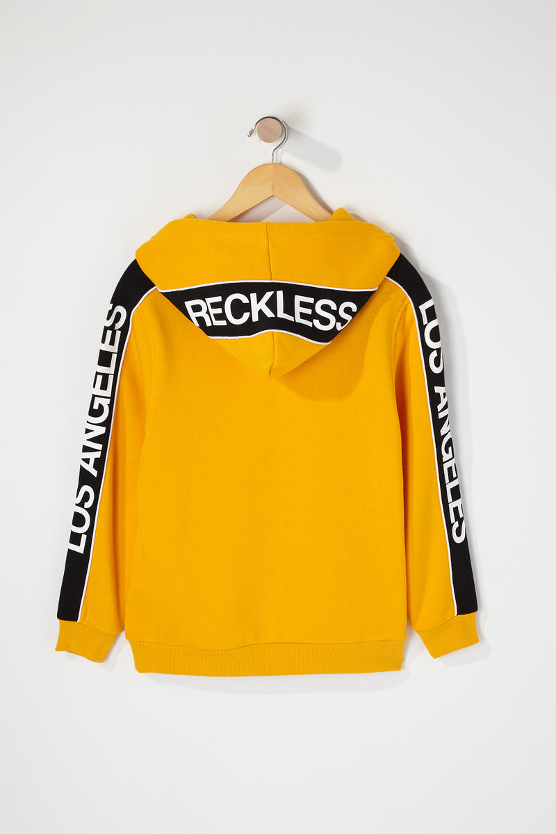 Young & Reckless Boys Los Angeles Side Tape Hoodie