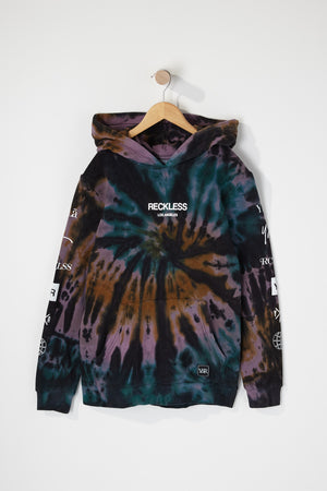 Young & Reckless Boys Tie Dye Hoodie