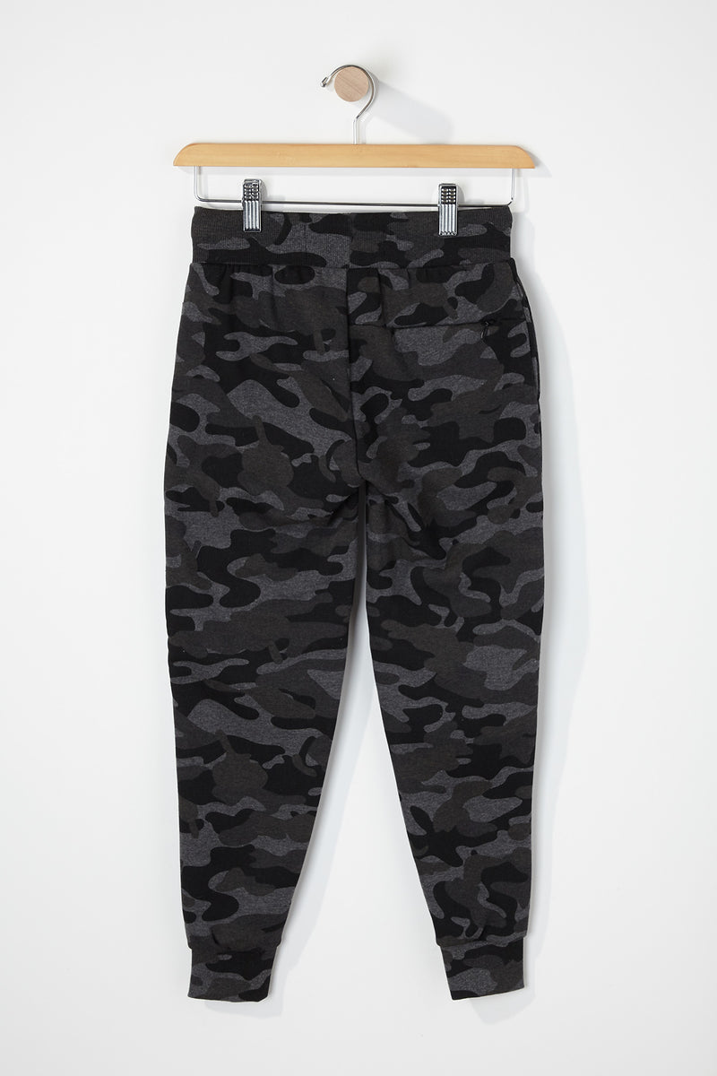 West49 Boys Camo Moto Jogger