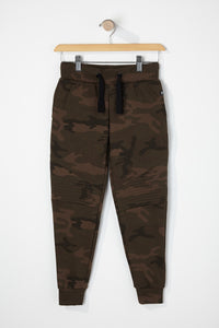 West49 Boys Camo Moto Jogger