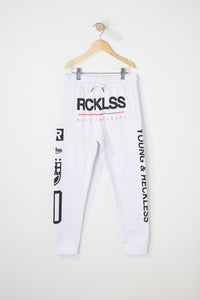 Young & Reckless Boys Solid Racing Jogger