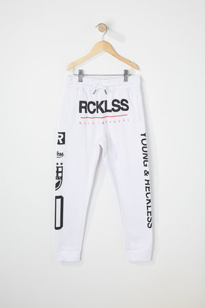 Young & Reckless Boys Solid Racing Jogger