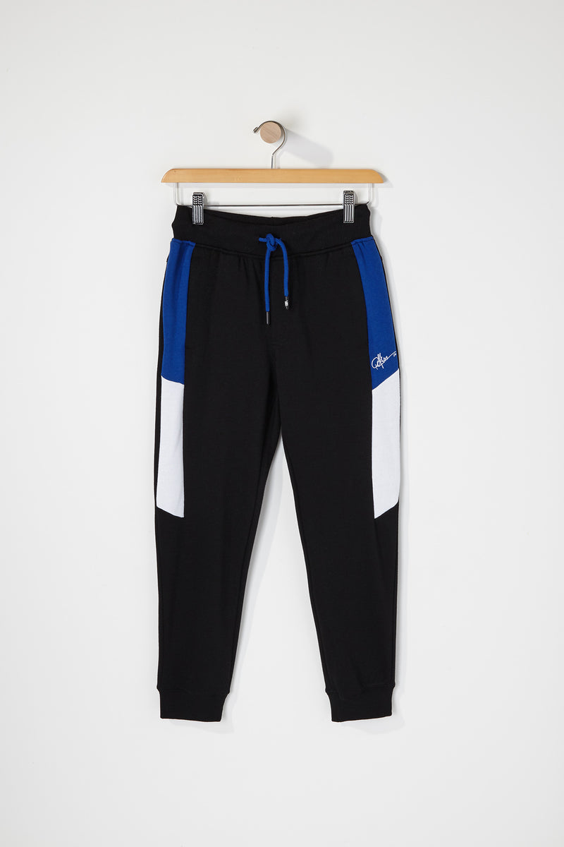 Young & Reckless Boys Colour Block Logo Joggers