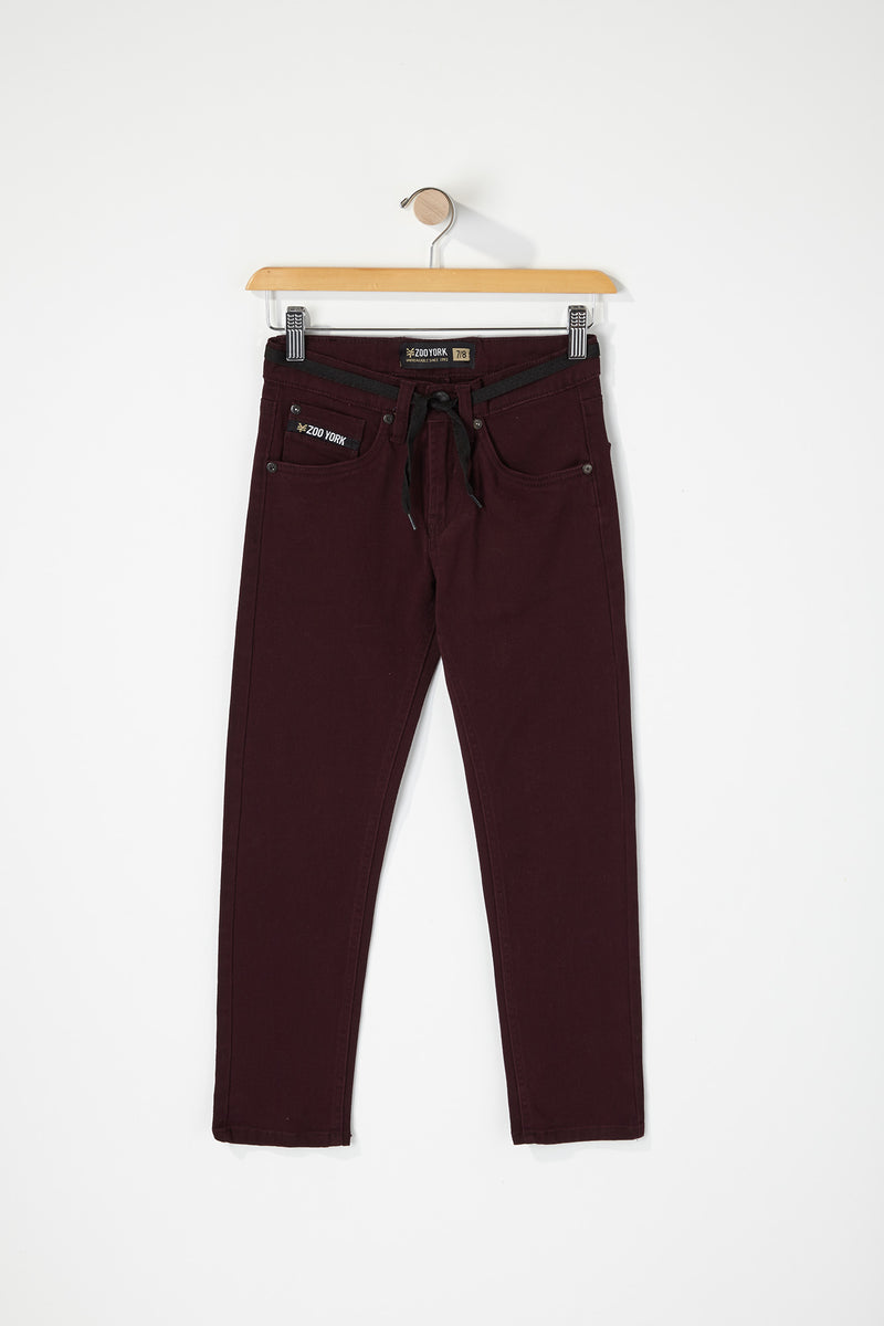 Zoo York Boys Stretch Skinny Jeans