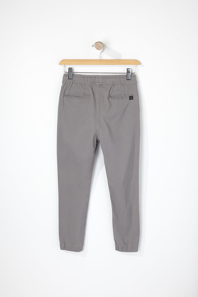 West49 Boys Solid Twill Basic Jogger