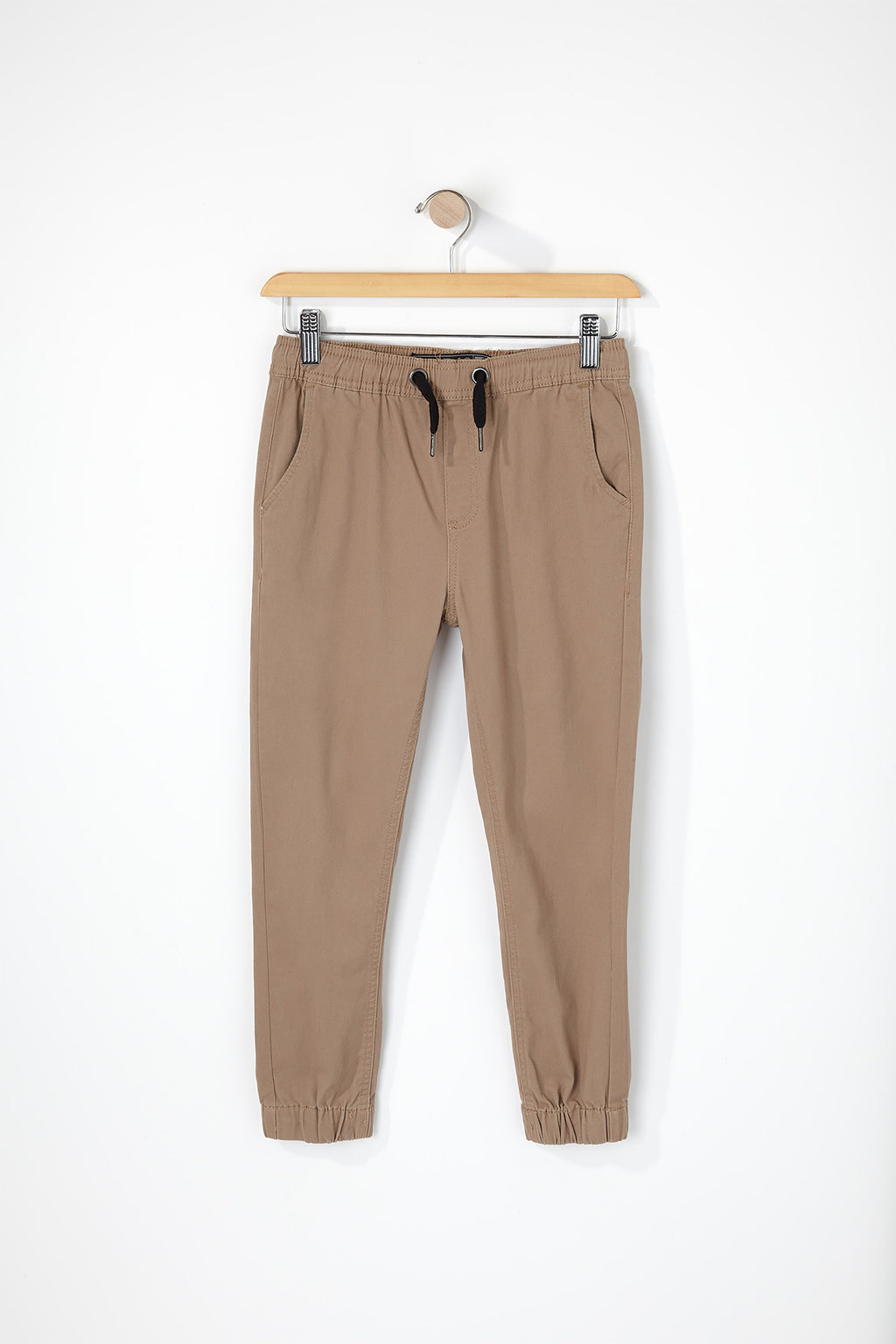 West49 Boys Solid Twill Basic Jogger