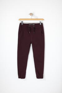 West49 Boys Solid Twill Basic Jogger