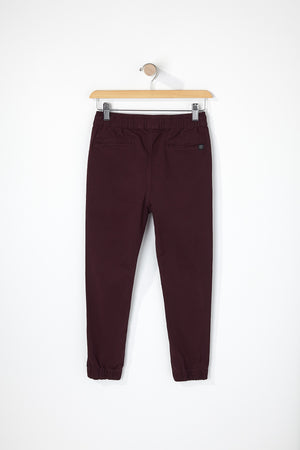 West49 Boys Solid Twill Basic Jogger