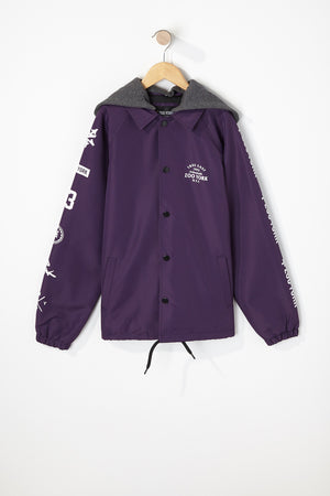 Zoo York Mens Hooded Windbreaker