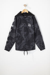 Zoo York Mens Hooded Windbreaker