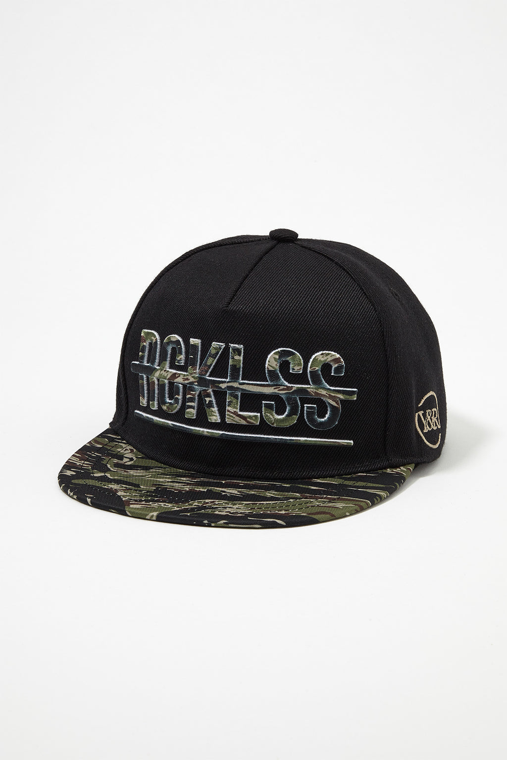 Young & Reckless Boys Camo Logo Snap Back Hat