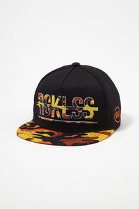 Young & Reckless Boys Camo Logo Snap Back Hat