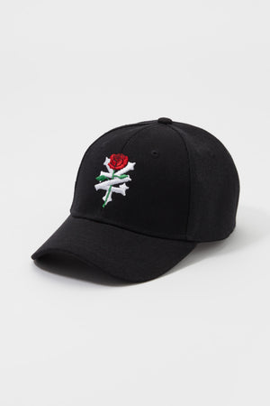 Zoo York Boys Embroidered Rose Logo Snapback Hat