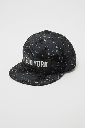 Zoo York Mens Splatter Camo Snap Back Hat