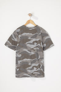 Zoo York Boys Camo Box Logo T-Shirt