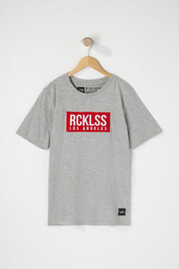 Young & Reckless Boys Patch Logo T-Shirt