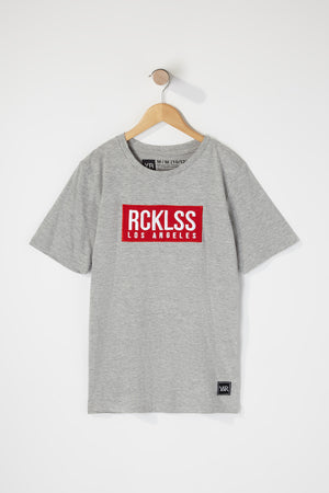 Young & Reckless Boys Patch Logo T-Shirt