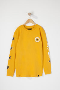 Zoo York Boys Classic Logo Long Sleeve T-Shirt