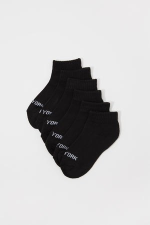 Zoo York Boys 6-Pack Quarter Socks