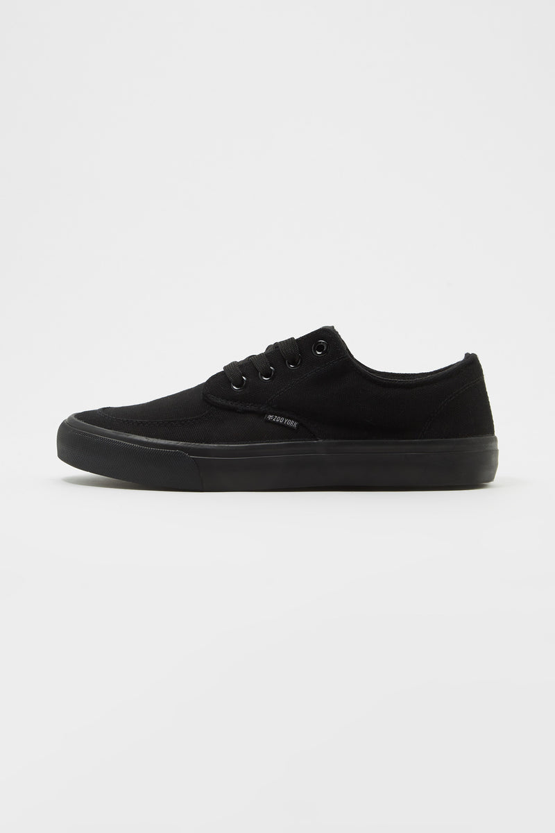 Zoo York Mens All Black Ryan Canvas Shoes