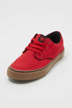 Zoo York Boys Red Ryan Canvas Shoes