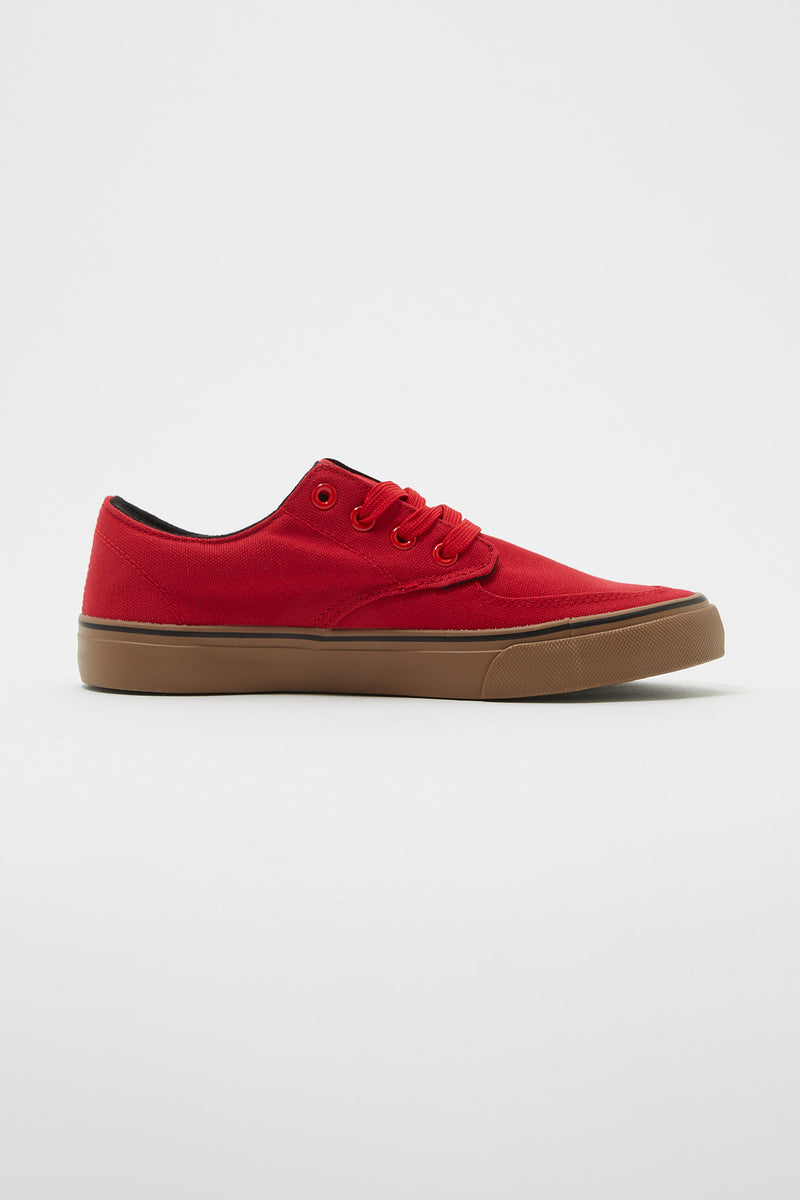 Zoo York Boys Red Ryan Canvas Shoes