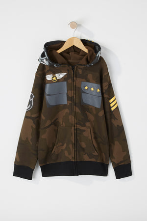 Boys Pilot Peeper Hoodie