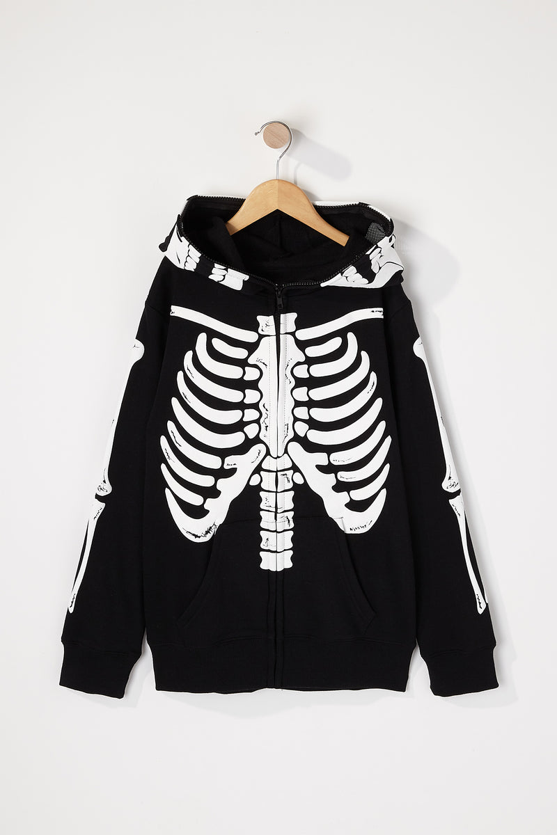 Boys Skeleton Peeper Hoodie