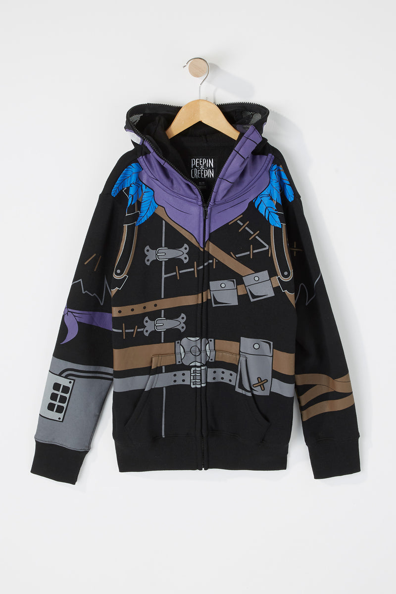 Boys Warrior Peeper Hoodie