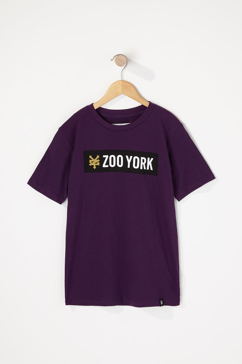 Zoo York Boys Box Logo T-Shirt