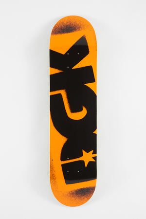 DGK Fluorescent Logo Skateboard Deck 7.75"