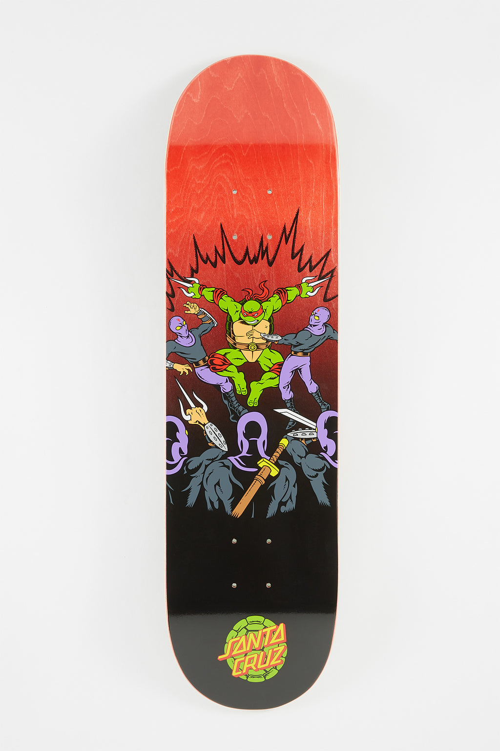 Ninja Turtles x Santa Cruz Raphael Skateboard Deck