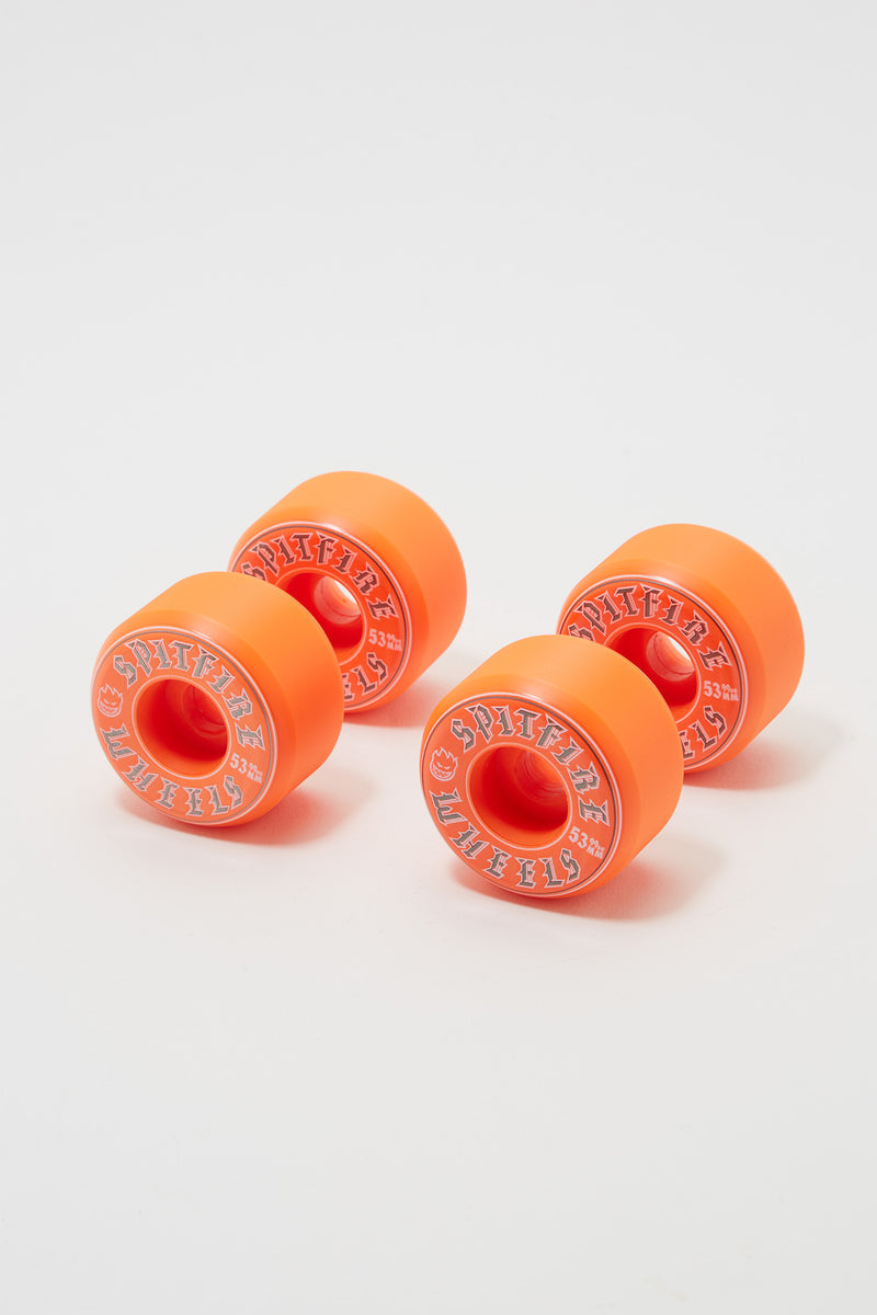 Spitfire Old English Skateboard Wheels 53mm