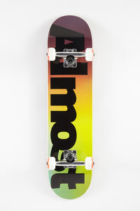 Almost Black Fade 7.6" Skateboard