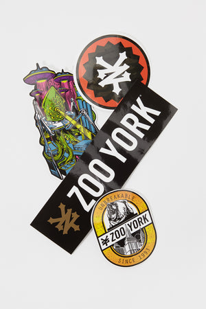 Zoo York Stickers 4-Pack #2