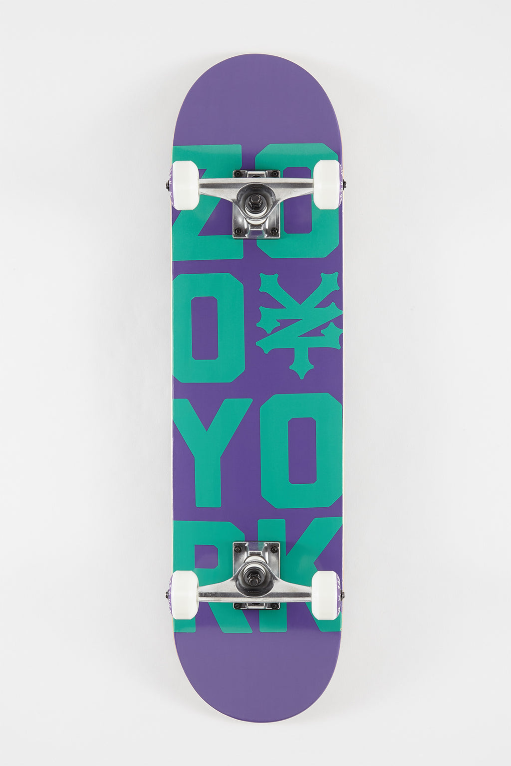 Zoo York Stacked Logo Skateboard - 7.75"