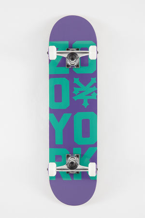 Zoo York Stacked Logo Skateboard - 7.75"