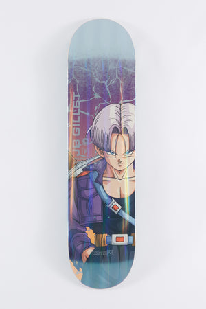 Primitive Gillet Dragonball Z Trunks Power Level Skateboard Deck 8"