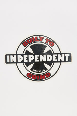 Independent BuiltToGrind 5.5" Sticker