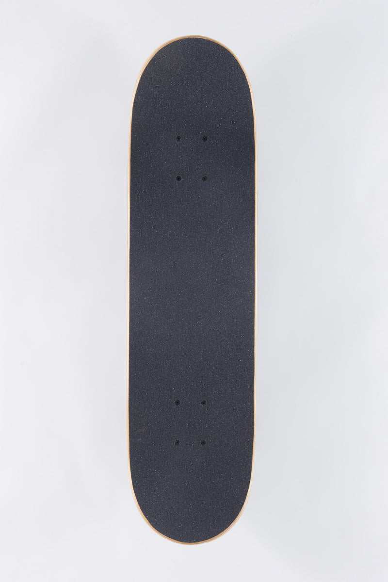 Wonderful Black Marble Skateboard 8"