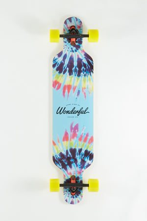 Wonderful Tie-Dye Print Longboard 40"