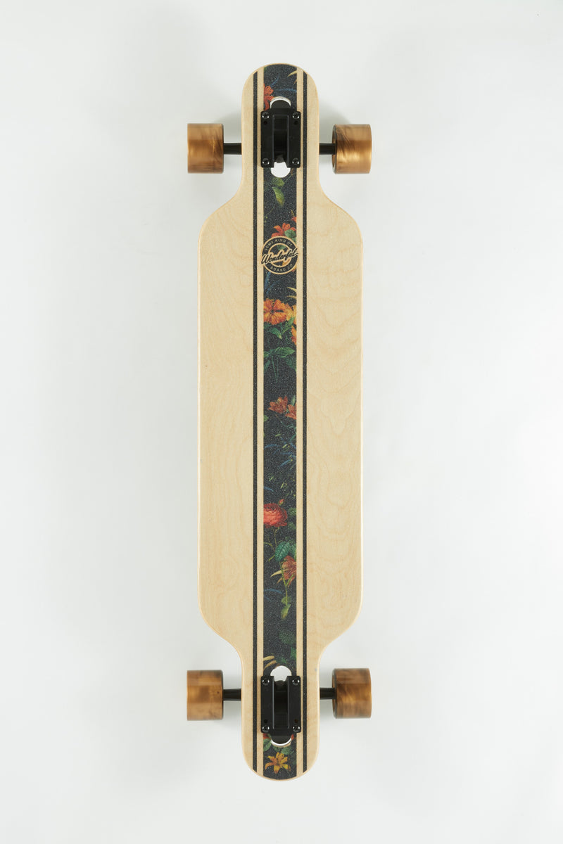 Wonderful Floral Print Longboard 39"