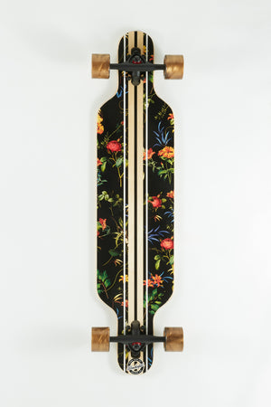 Wonderful Floral Print Longboard 39"