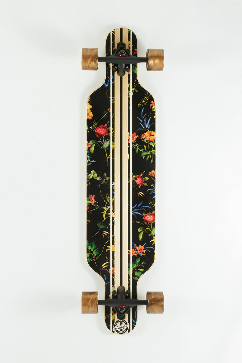 Wonderful Floral Print Longboard 39"