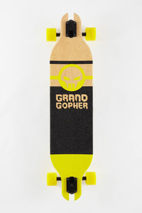 Grand Gopher Black and Yellow Longboard - 41"