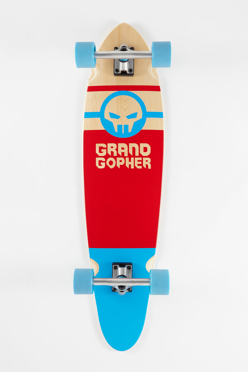 Grand Gopher Pineapple Longboard - 38"